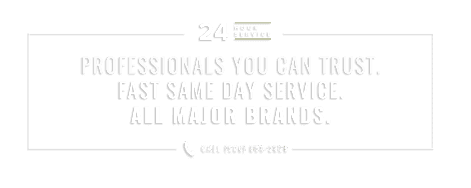 24-hour professional same-day service advertisement.