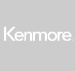 Kenmore brand logo on gray background.